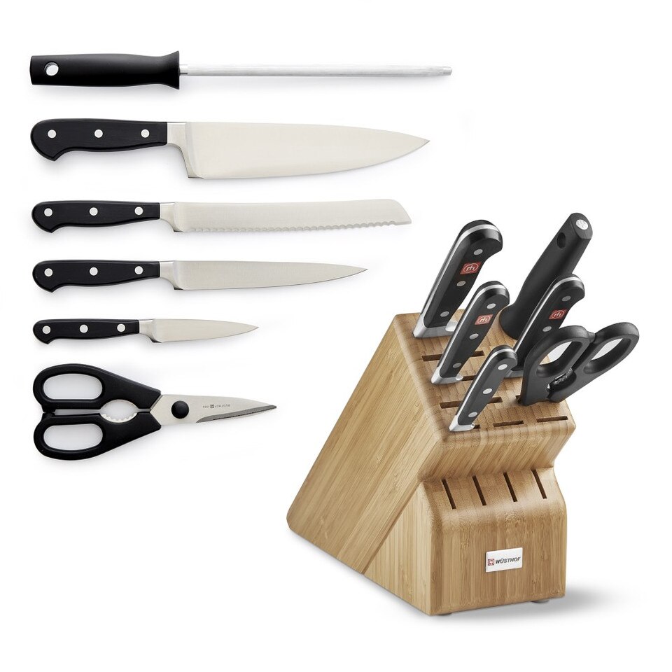 Wüsthof Classic 7Piece Knife Block Set Williams Sonoma Australia